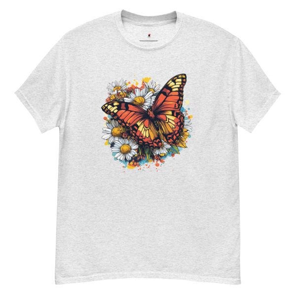 Butterfly Daisy Flower T Shirt