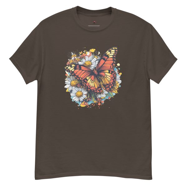 Butterfly Daisy Flower T Shirt